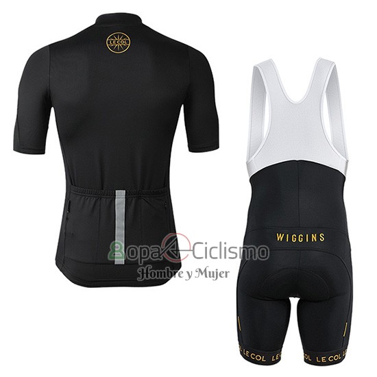 Lecol Ropa Ciclismo Culotte Corto 2019 Hombre Mangas Cortas Negro